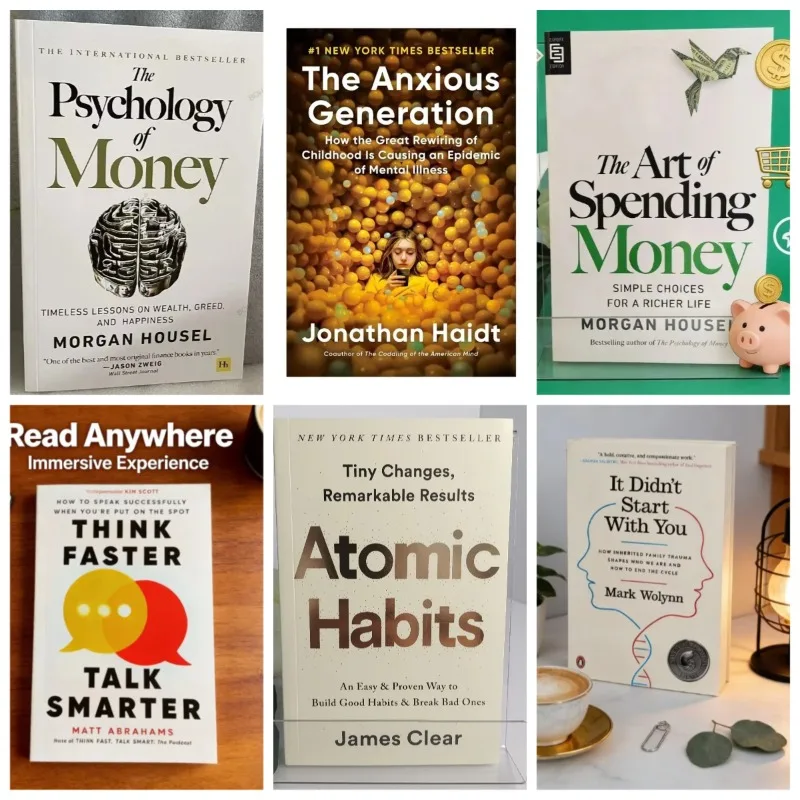 Successful Inspirational Bestsellers on Wealth Accumulation, Habit Formation, Mental Health and Communication Skills.
Successful Inspirational Bestsellers on Wealth Accumulation, Habit Formation, Mental Health and Communication Skills.