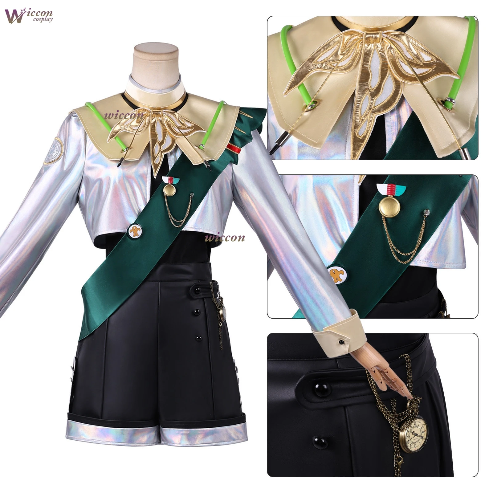 MoeMimic Back to the Future 1999 cos silver-clad Little Spring Sparrow cosplay prop wig clothes full set anime cosplay Halloween
MoeMimic Back to the Future 1999 cos silver-clad Little Spring Sparrow cosplay prop wig clothes full set anime cosplay Halloween