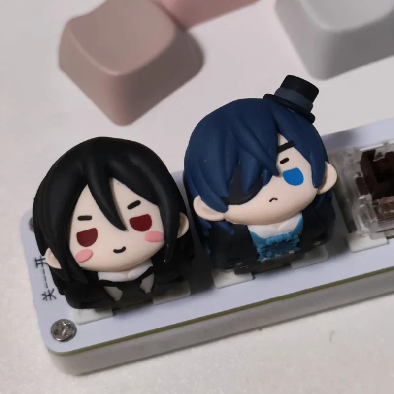 In Stock New Sale Black Butler Michaelis Ciel Phantom Series Personalized Keycap Decorations Anime Cute Toy Birthday Gift
In Stock New Sale Black Butler Michaelis Ciel Phantom Series Personalized Keycap Decorations Anime Cute Toy Birthday Gift