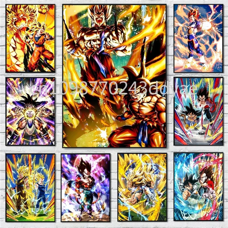 Classic Cartoon Canvas Painting Dragon Ball Poster Wukong Vegeta Picture Printing Mural Home Room Home Wall Art Decoration Gift
Classic Cartoon Canvas Painting Dragon Ball Poster Wukong Vegeta Picture Printing Mural Home Room Home Wall Art Decoration Gift