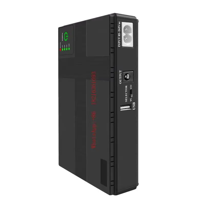 NEW DC DC Mini UPS Uninterruptible Power Supply 5V9V12V19V24V48V European Standard Mini Backup Power Supply
NEW DC DC Mini UPS Uninterruptible Power Supply 5V9V12V19V24V48V European Standard Mini Backup Power Supply