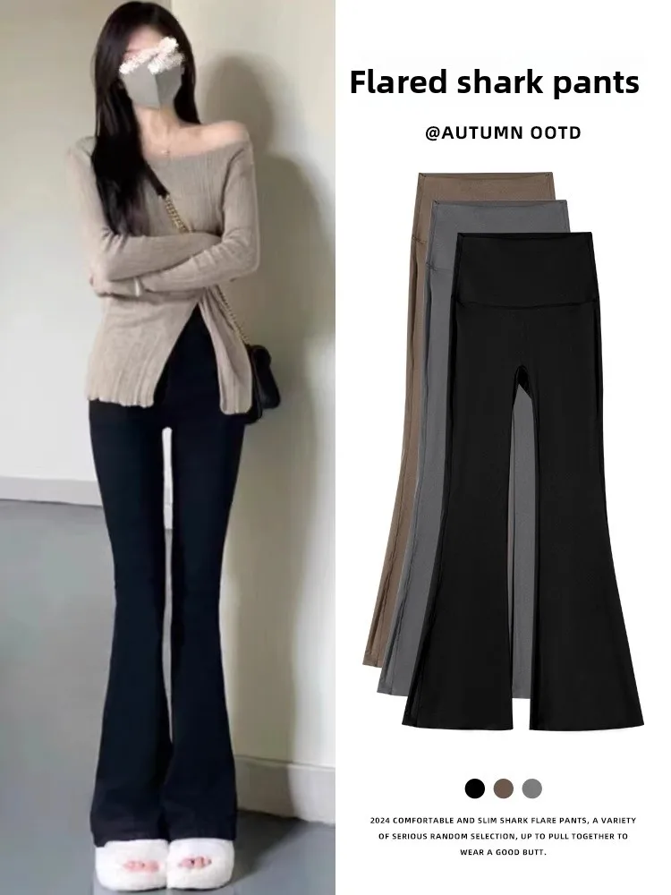 Брюки для йоги с высокой талией, женские спортивные брюки из воловьей кожи с широкими штанинами, осенне-зимние повседневные брюки для поездок на работу
Брюки для йоги с высокой талией, женские спортивные брюки из воловьей кожи с широкими штанинами, осенне-зимние повседневные брюки для поездок на работу