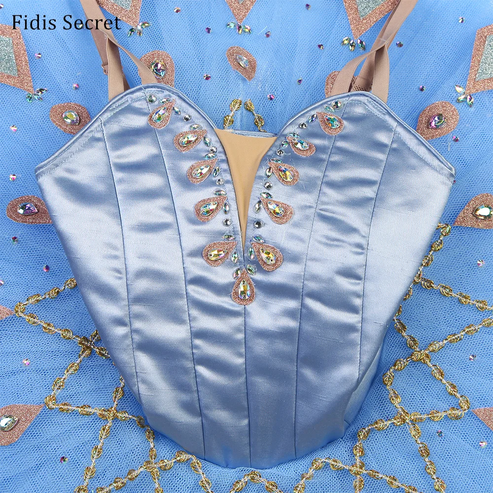 Women Blue Professional Classical Pancake Ballet Tutu Dance Costumes,Girls Ballerina Blue Bird Concert Competition Stage Wear
Women Blue Professional Classical Pancake Ballet Tutu Dance Costumes,Girls Ballerina Blue Bird Concert Competition Stage Wear