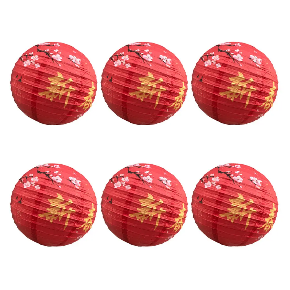 Набор из 6 праздничных красных бумажных фонариков (30 см) из премиальной бумаги с гибким каркасом, складные, многоразовые, для подвешивания, для мероприятий, в китайском стиле
Набор из 6 праздничных красных бумажных фонариков (30 см) из премиальной бумаги с гибким каркасом, складные, многоразовые, для подвешивания, для мероприятий, в китайском стиле