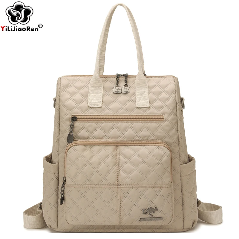 Fashion Plaid Backpacks Women Waterproof Nylon Daypack Ladies Shoulder Bag Lightweight Commuter School Bag Large Travel Rucksack
Fashion Plaid Backpacks Women Waterproof Nylon Daypack Ladies Shoulder Bag Lightweight Commuter School Bag Large Travel Rucksack