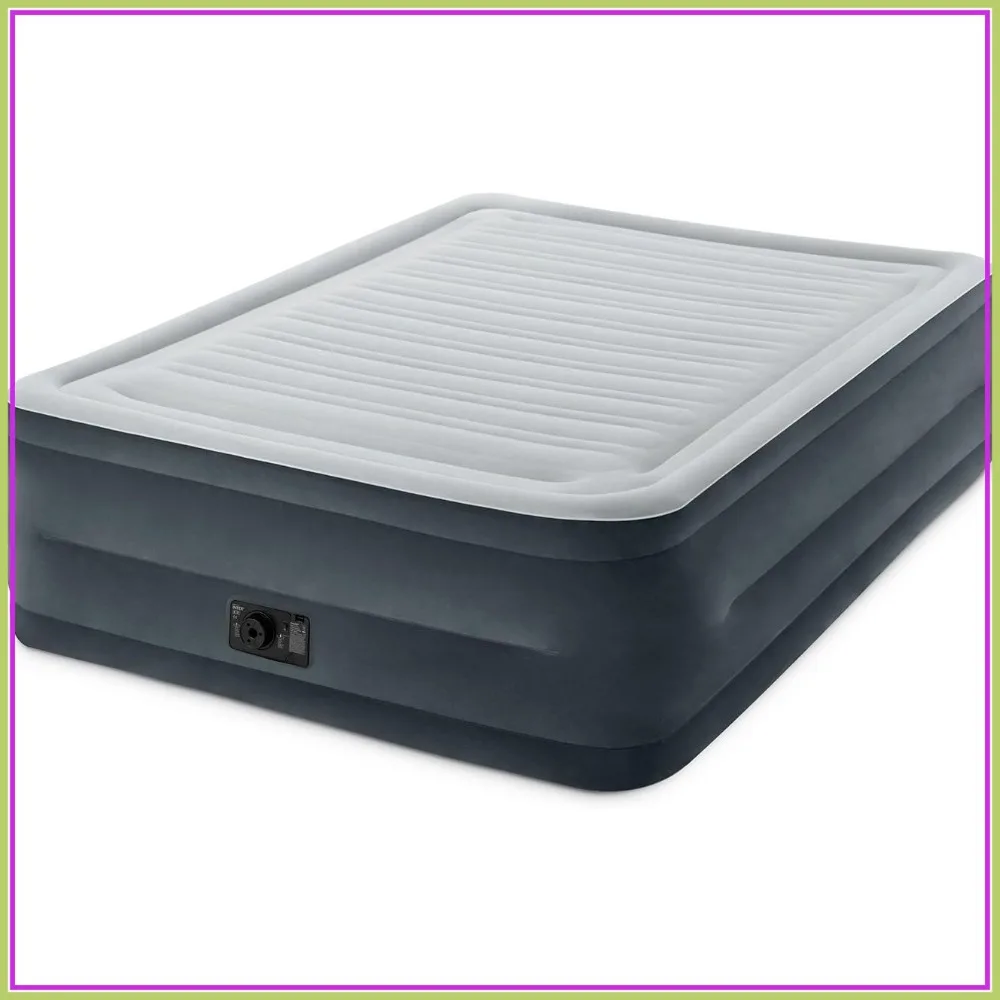 Elevated Dura-Beam Airbed with Built-in Electric Pump, Queen Size, 22" Height for Comfortable Sleep
Elevated Dura-Beam Airbed with Built-in Electric Pump, Queen Size, 22" Height for Comfortable Sleep