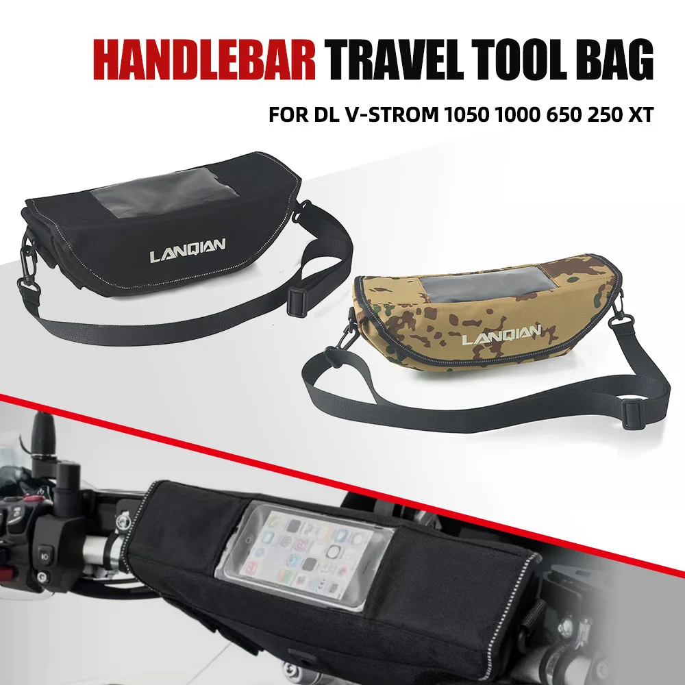 Motorcycle Handlebar Bag Storage Travel Tool Pouch Waterproof FOR Suzuki V-Strom 1050 1000 650 250 XT DL1050 DL1000 DL650 DL250
Motorcycle Handlebar Bag Storage Travel Tool Pouch Waterproof FOR Suzuki V-Strom 1050 1000 650 250 XT DL1050 DL1000 DL650 DL250