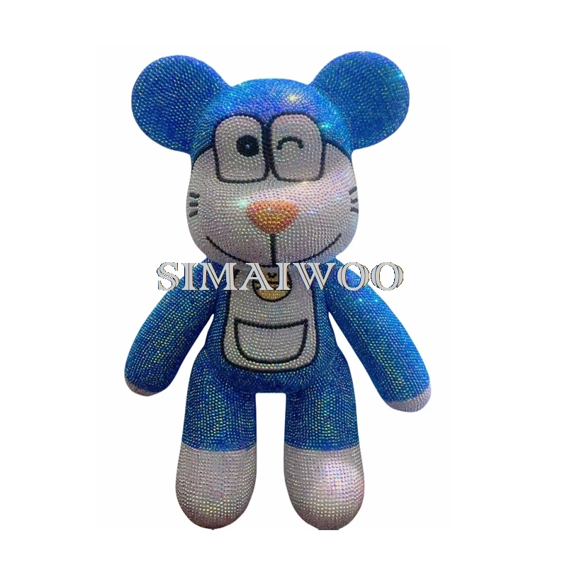 Custmizable Rhinestone Bear Statue DIY Cartoon Graffiti DIY Mosaic Doll Bling-bling Toy Cross Stitch Kids Bithday Christmas Gift
Custmizable Rhinestone Bear Statue DIY Cartoon Graffiti DIY Mosaic Doll Bling-bling Toy Cross Stitch Kids Bithday Christmas Gift