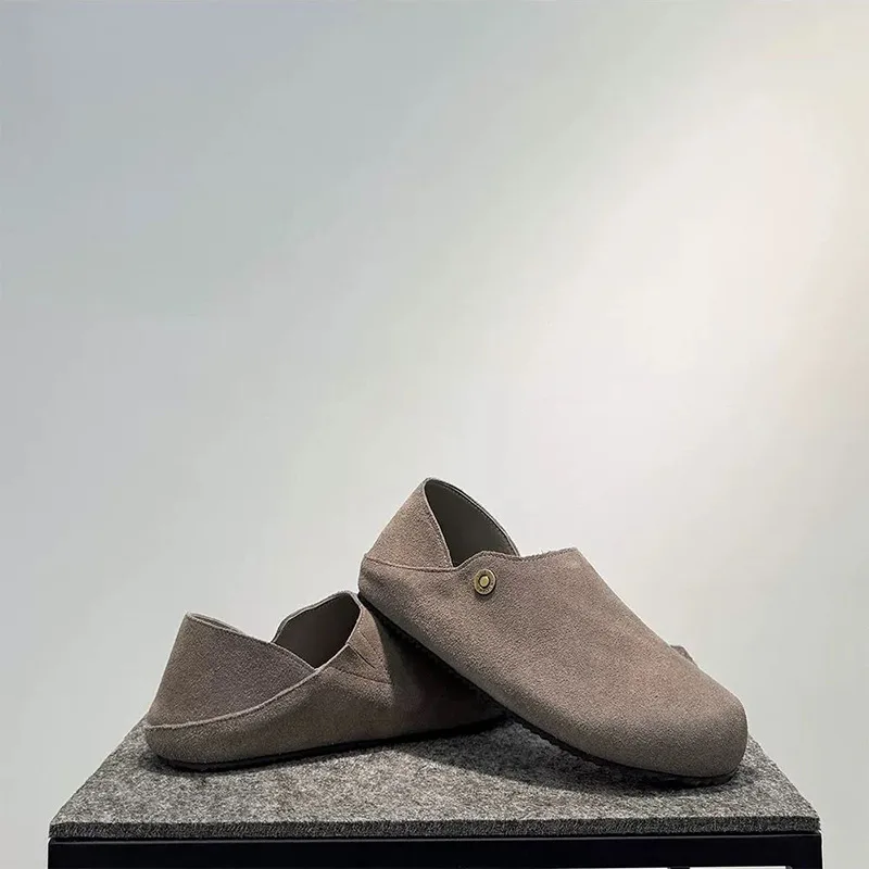 Men's Summer Casual Shoes Suede Half Slippers Lightweight Slip-On Loafers Outdoor Mens Leather Breathable Driving Shoes Zapatos
Men's Summer Casual Shoes Suede Half Slippers Lightweight Slip-On Loafers Outdoor Mens Leather Breathable Driving Shoes Zapatos