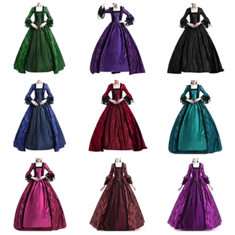 Халат Victorienne Acesuruale pour femmes, халаты cour en dentelle, халат de bal d'halloween, винтажный gothique, косплей, jupes à
Халат Victorienne Acesuruale pour femmes, халаты cour en dentelle, халат de bal d'halloween, винтажный gothique, косплей, jupes à