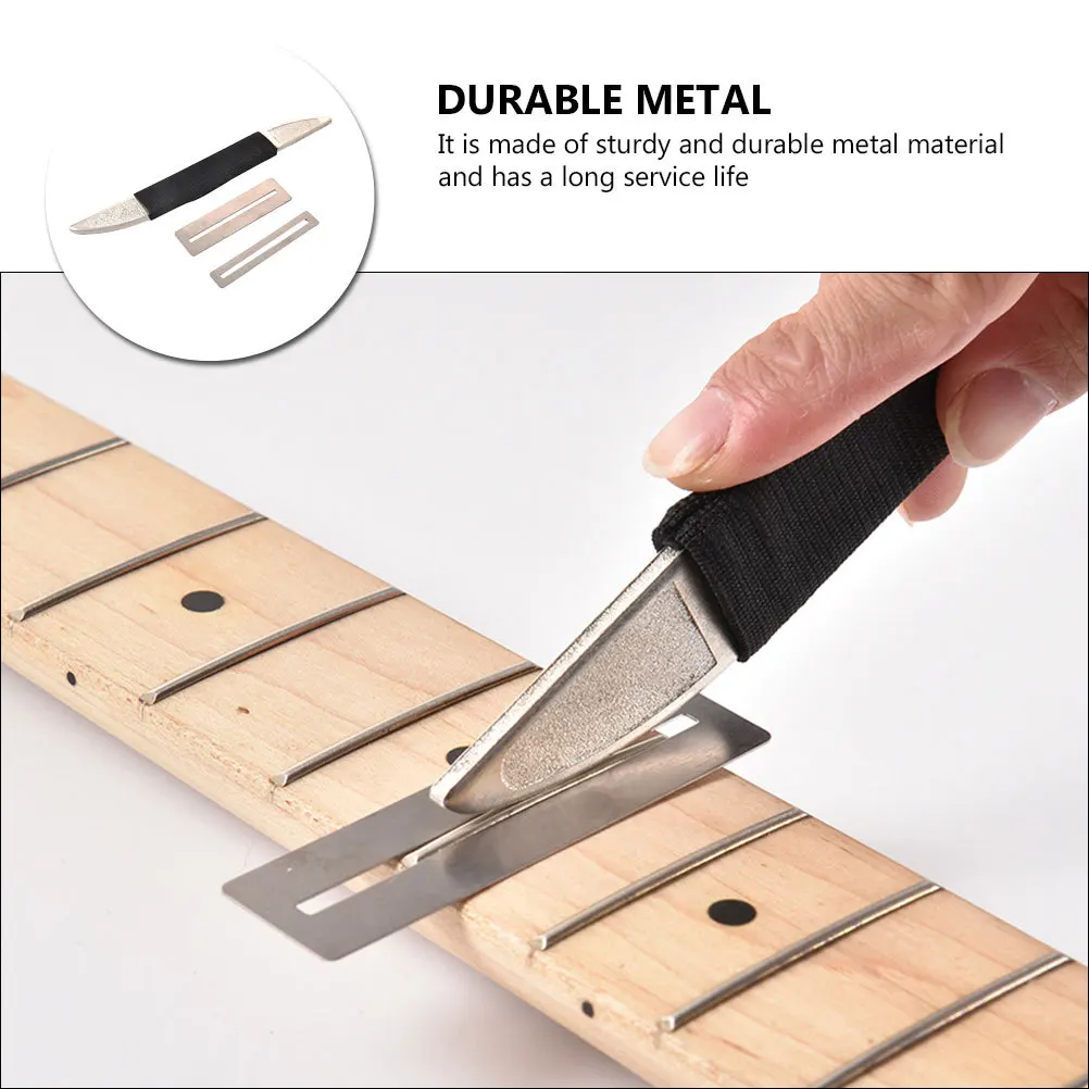 1Set Professional Guitar Fret File Durable Metal Sanding Tool Efficient Bass Nut Bridge Slot File for Guitar Ukulele Fret Wire
1Set Professional Guitar Fret File Durable Metal Sanding Tool Efficient Bass Nut Bridge Slot File for Guitar Ukulele Fret Wire