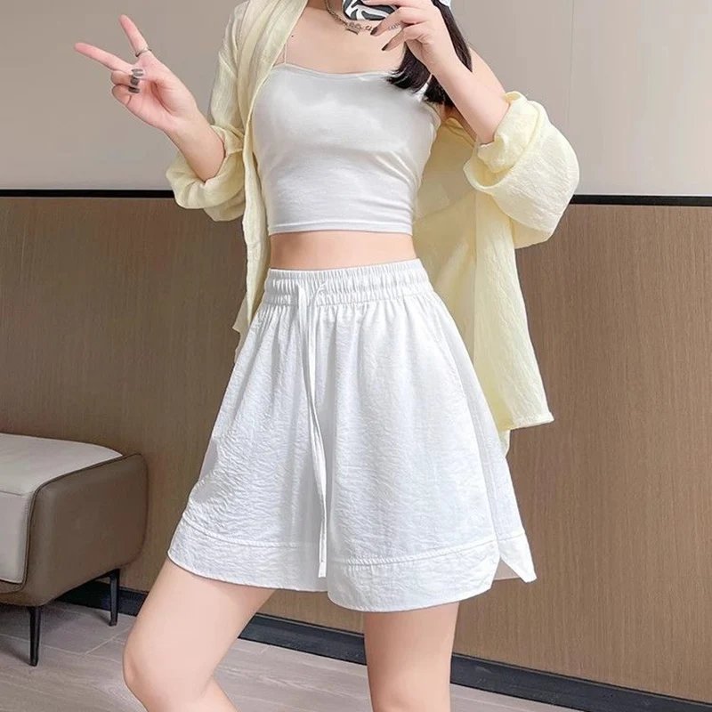 Summer Female Daily Baggy Casual Wide Leg Joggers Girls Classic Fashion Short Pants Lady Korean Solid High Waist Shorts
Summer Female Daily Baggy Casual Wide Leg Joggers Girls Classic Fashion Short Pants Lady Korean Solid High Waist Shorts