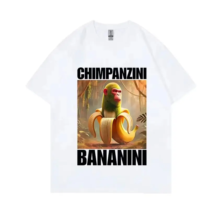Забавная итальянская футболка Brainrot impanzini Bananini ex, удобная хлопковая футболка для мужчин и женщин
Забавная итальянская футболка Brainrot impanzini Bananini ex, удобная хлопковая футболка для мужчин и женщин