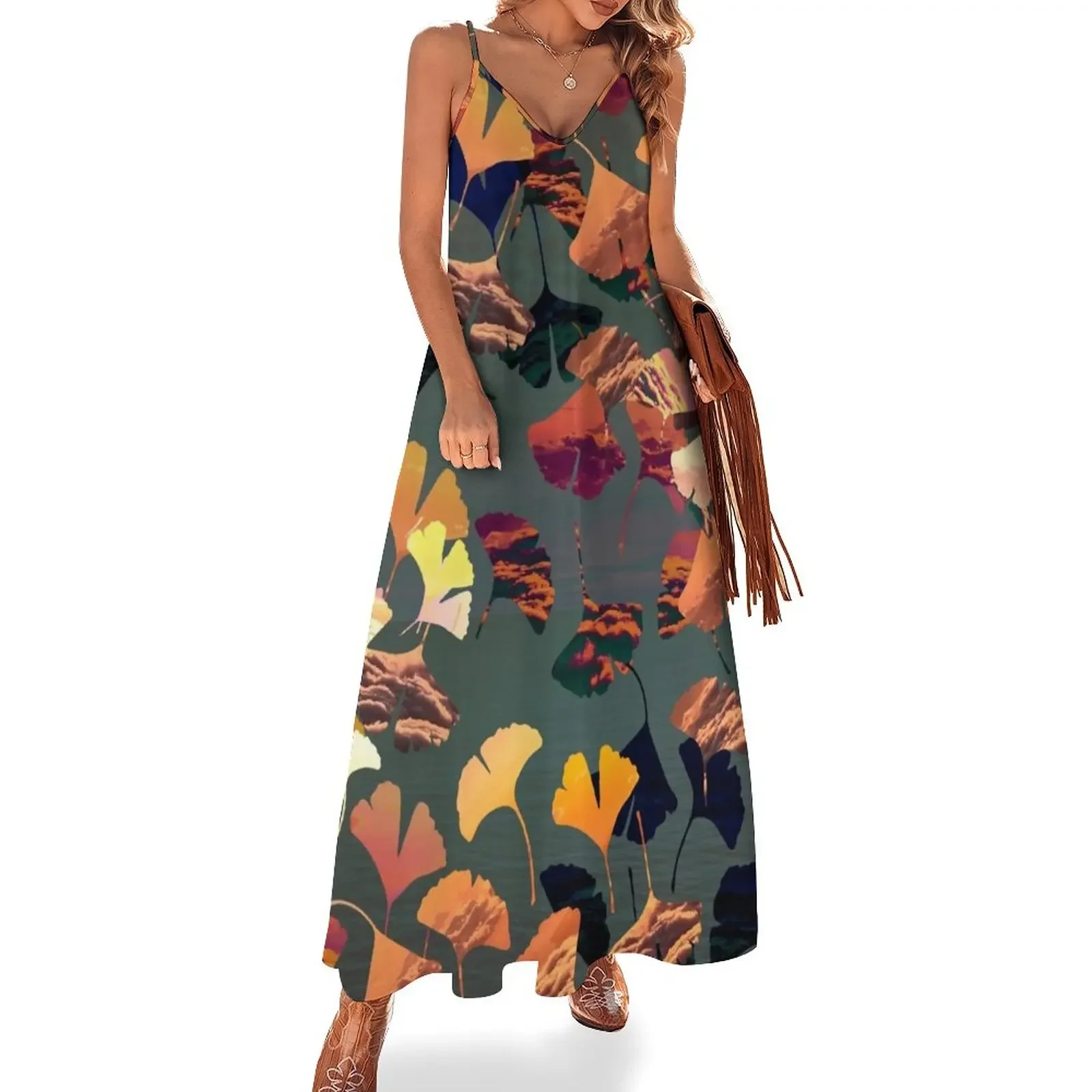 Autumn ginkgo biloba Sleeveless Dress prom dress 2025 women's clothing korea stylish women's summer clothing 2025
Autumn ginkgo biloba Sleeveless Dress prom dress 2025 women's clothing korea stylish women's summer clothing 2025