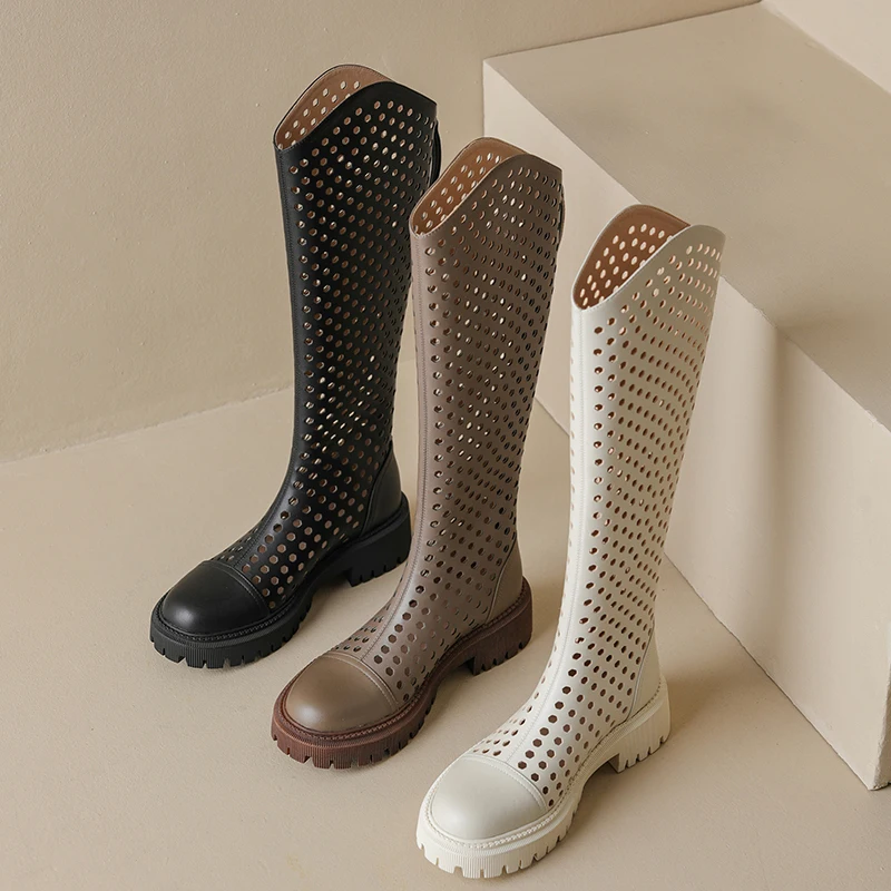 Spring Summer Women Knee-High Boots New Popular Network Boots In Stock Size 33-41Round Toe Fashion Elegant Style CoolY33
Spring Summer Women Knee-High Boots New Popular Network Boots In Stock Size 33-41Round Toe Fashion Elegant Style CoolY33