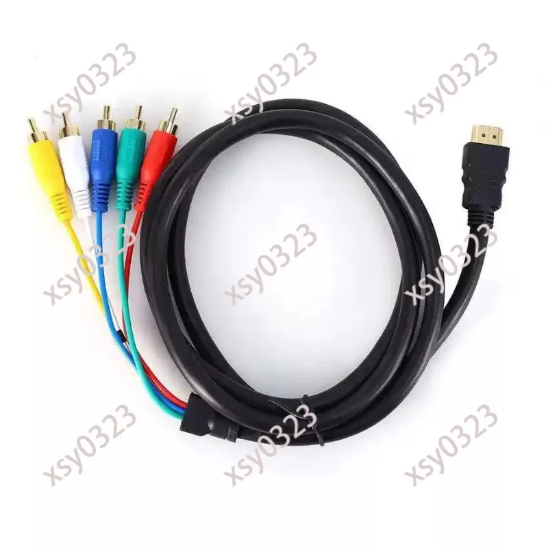HDMI to AV Adapter Cable 3 RCA 1 to 3 Audio Video Cable for TV Projector DVD
HDMI to AV Adapter Cable 3 RCA 1 to 3 Audio Video Cable for TV Projector DVD