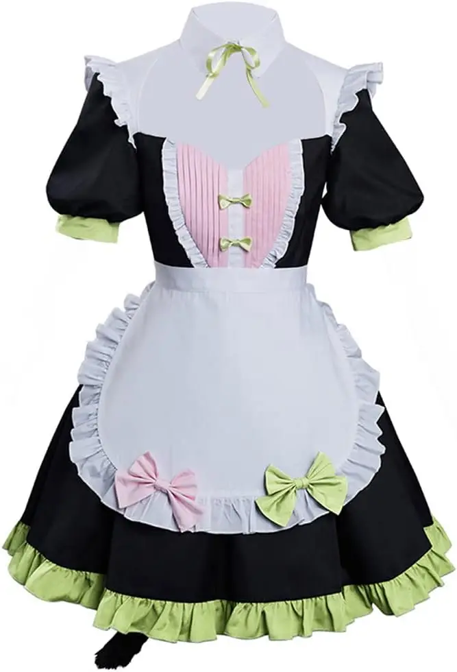 Anime Kanroji Mitsuri Cosplay Costume Cat Ear Maid Lolita Dress Kimono Outfits Halloween Carnival Suit
Anime Kanroji Mitsuri Cosplay Costume Cat Ear Maid Lolita Dress Kimono Outfits Halloween Carnival Suit