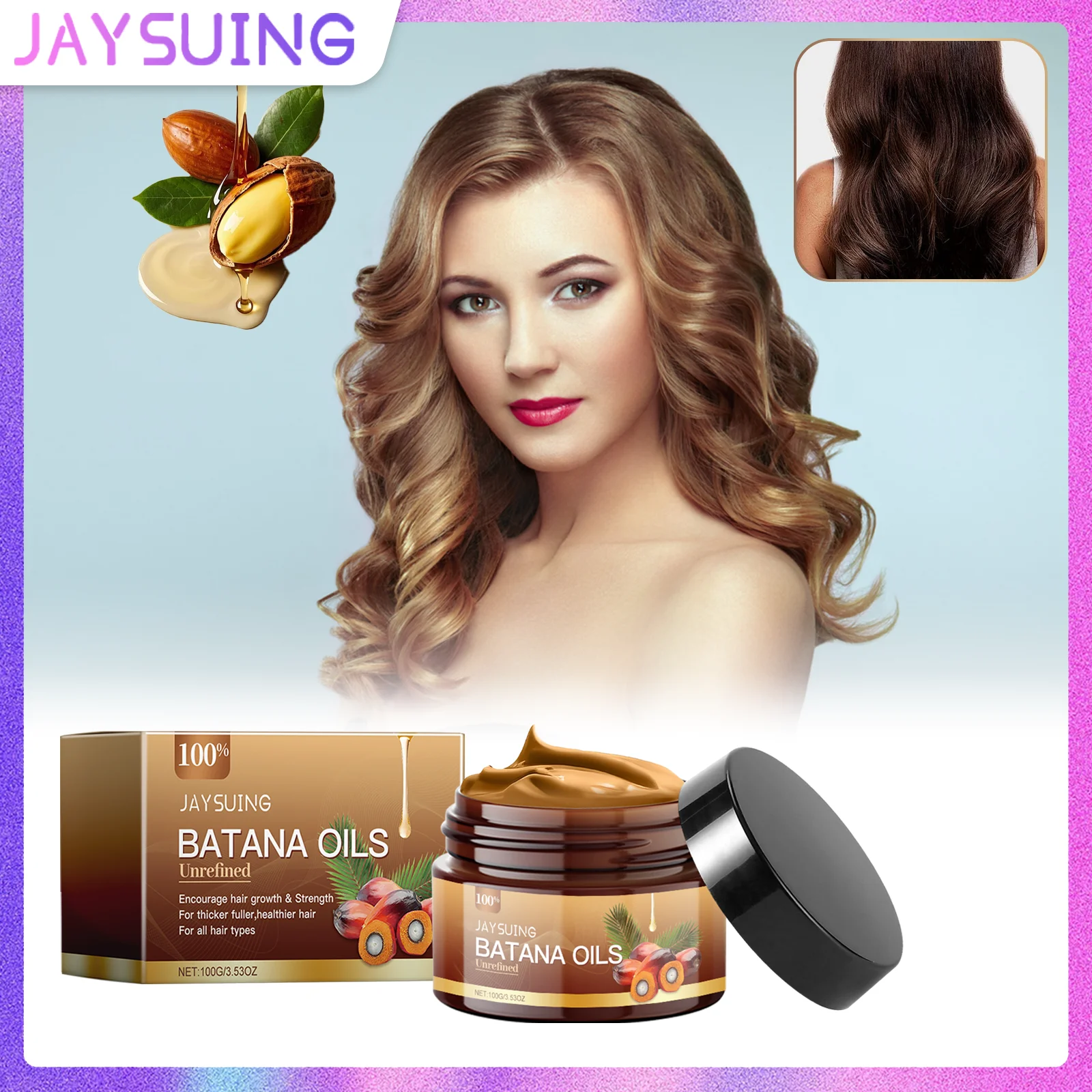 Batan Hair Oil Deeply Nourishes The Scalp Smooths Frizz And Split Ends Repairs Keratin Brightens And Softens Hair Care Serum
Batan Hair Oil Deeply Nourishes The Scalp Smooths Frizz And Split Ends Repairs Keratin Brightens And Softens Hair Care Serum