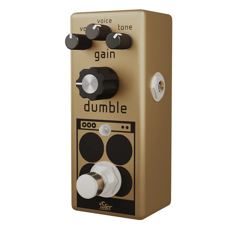 ISET дамбл Overdrive педаль аналоговый мини одиночный гитарный эффект для электрической гитары бас True Bypass
ISET дамбл Overdrive педаль аналоговый мини одиночный гитарный эффект для электрической гитары бас True Bypass