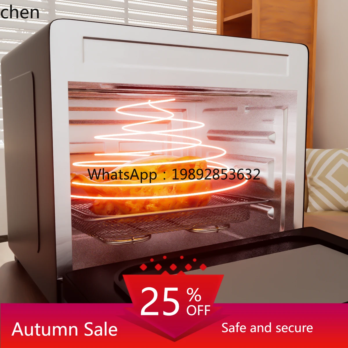Steam Oven Household Baking Smart Electric Oven Baking, Frying and Stewing All-in-One Machine Air Fryer Large Capacity
Steam Oven Household Baking Smart Electric Oven Baking, Frying and Stewing All-in-One Machine Air Fryer Large Capacity