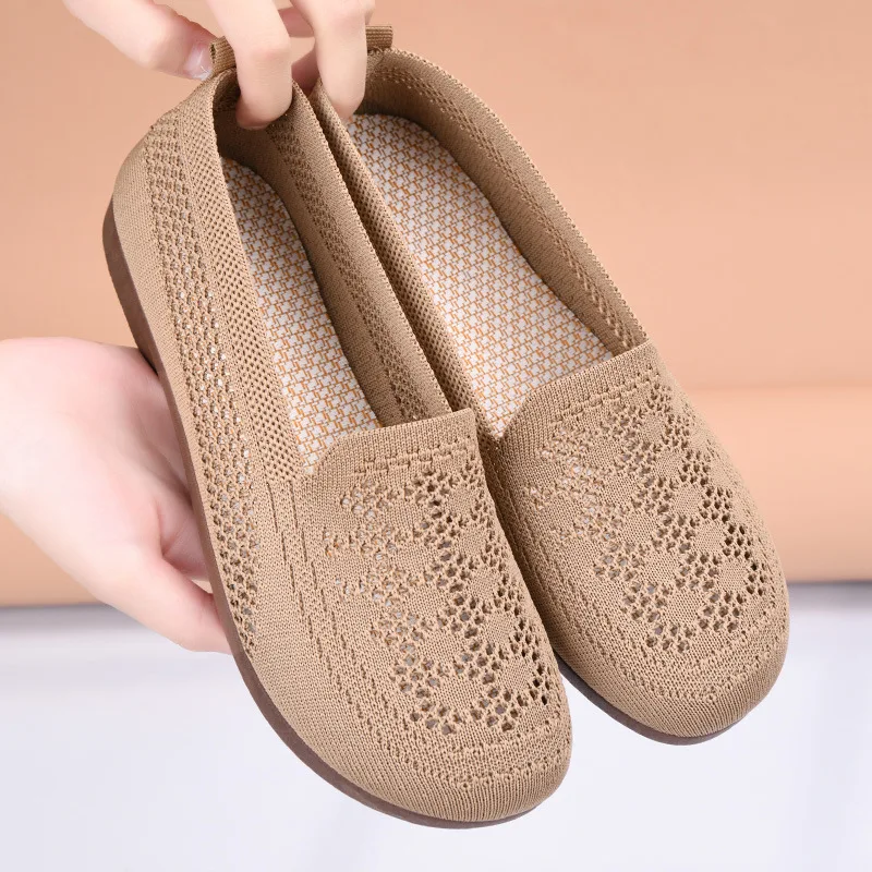 Women's Summer New Mesh Hollow Out Shoes with Soft Sole and Shallow Mouth,breathable Fabric, Lazy Casual Shoes, Mother's Shoes
Women's Summer New Mesh Hollow Out Shoes with Soft Sole and Shallow Mouth,breathable Fabric, Lazy Casual Shoes, Mother's Shoes