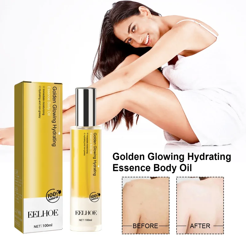 Golden Hydrating Body Oil Spray - Moisturizing Formula For Dry Skin Care, Plant-Enriched Essence For Elbows Knees & Heels
Golden Hydrating Body Oil Spray - Moisturizing Formula For Dry Skin Care, Plant-Enriched Essence For Elbows Knees & Heels