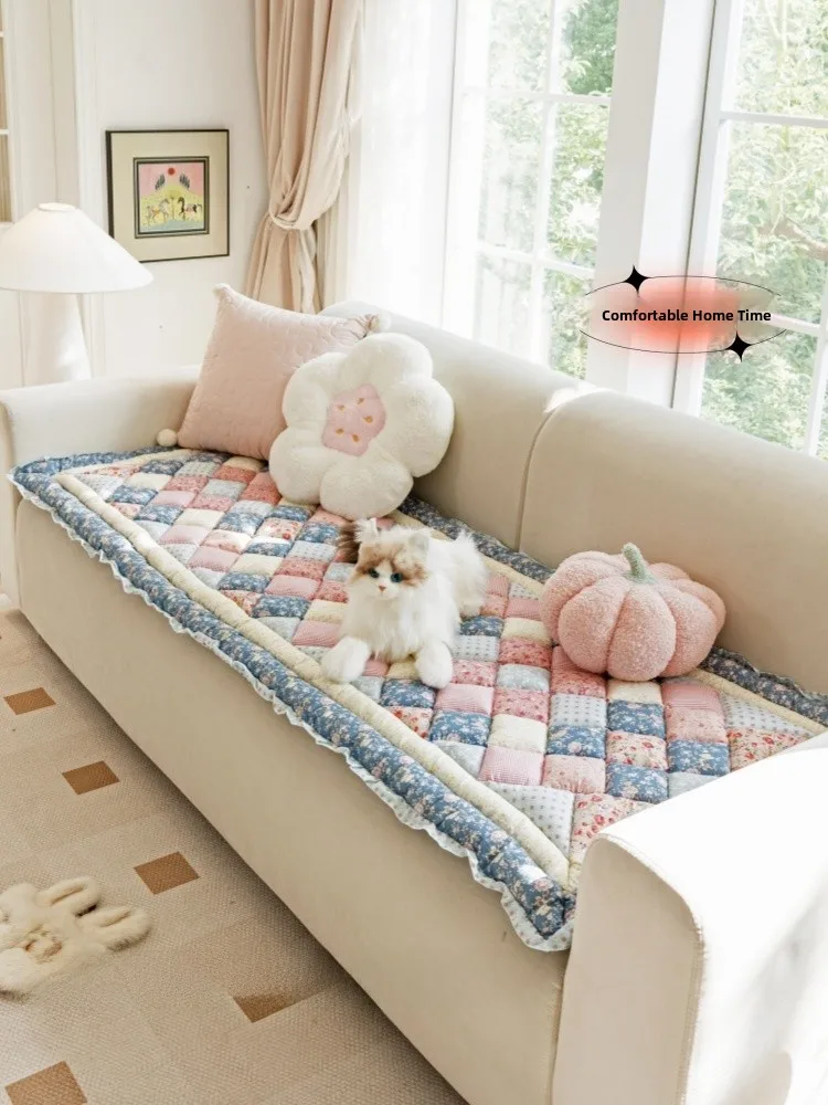 Thi Pure Cotton Sofa Cuion Premium Feel Slip Resistant Bread Bun Pad Four Season Universal Sofa Cover Cloth
Thi Pure Cotton Sofa Cuion Premium Feel Slip Resistant Bread Bun Pad Four Season Universal Sofa Cover Cloth