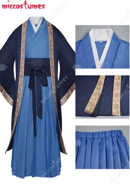 Miccostumes Women's jinshi Cosplay Costume Top and Pants with Coat and Waistband Halloween Cosplay Costume
Miccostumes Women's jinshi Cosplay Costume Top and Pants with Coat and Waistband Halloween Cosplay Costume