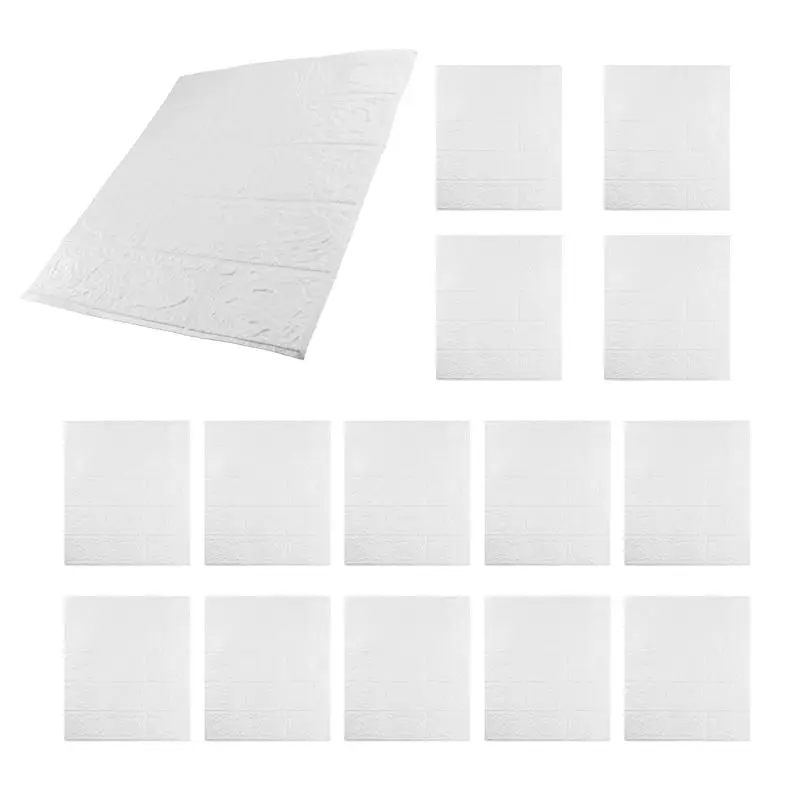 2025 Trend 15Pcs Self-Adhesive 3D Brick Sticker DIY Waterproof Foam Wallpaper Room Kitchen Roof Ceiling Background Wall Decals
2025 Trend 15Pcs Self-Adhesive 3D Brick Sticker DIY Waterproof Foam Wallpaper Room Kitchen Roof Ceiling Background Wall Decals