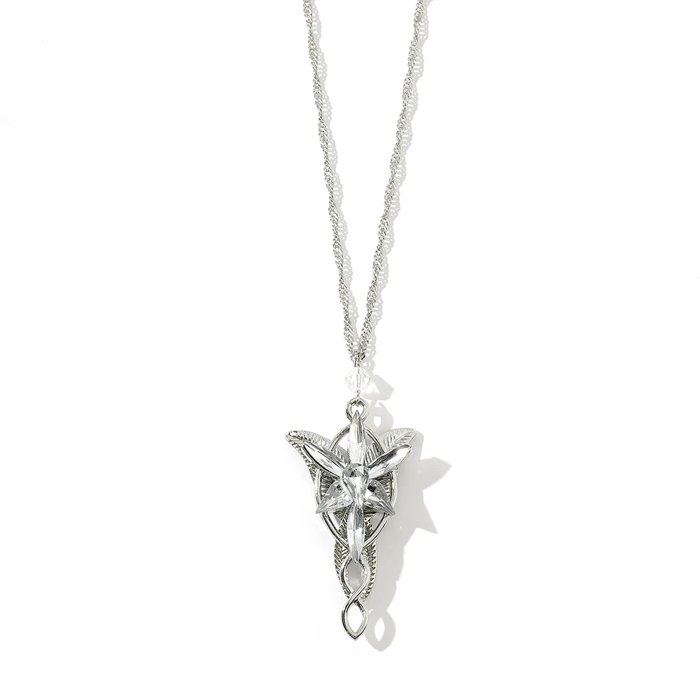 Vintage Elven Evenstar Pendant Necklace The Elves Princess Crystal Pendant Jewelry For Women Girl Cosplay Christmas Gifts
Vintage Elven Evenstar Pendant Necklace The Elves Princess Crystal Pendant Jewelry For Women Girl Cosplay Christmas Gifts