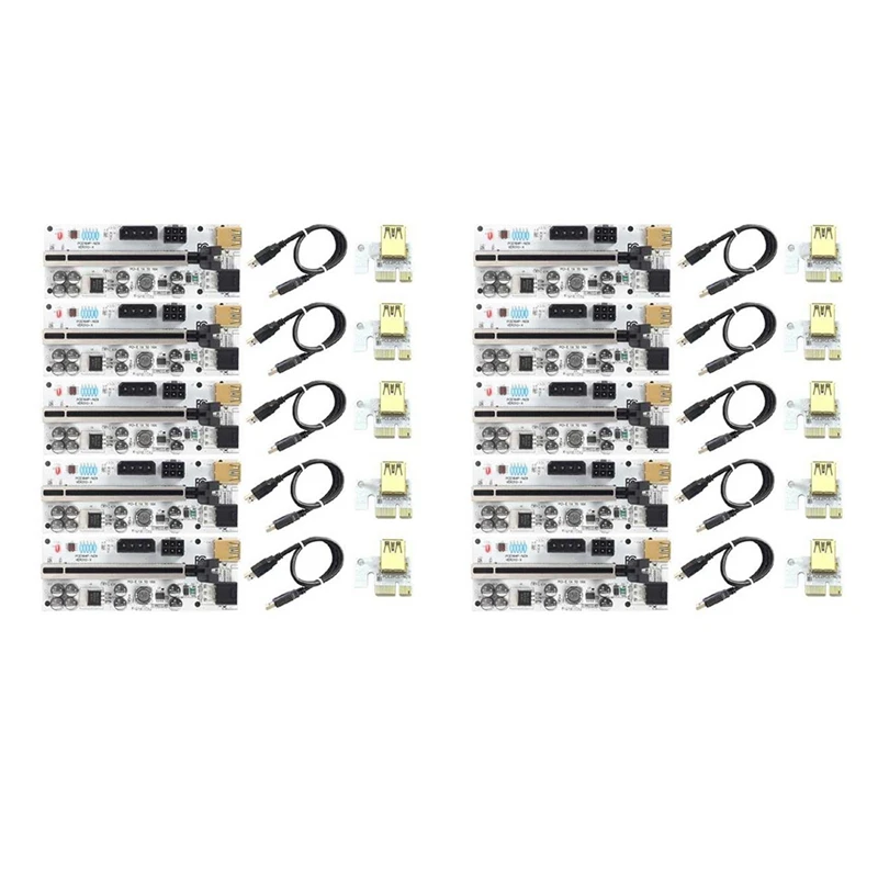USB 3.0 PCI-E Riser Card VER010-X Express Riser For Video Card X16 Extender PCI-E Riser Card For Mining
USB 3.0 PCI-E Riser Card VER010-X Express Riser For Video Card X16 Extender PCI-E Riser Card For Mining