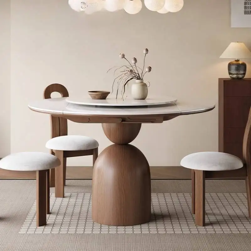 Round White Dining Tables Wood Modern Restaurant Nordic Home Dining Tables Extendable Space Saving Mesas De Comedor Furniture
Round White Dining Tables Wood Modern Restaurant Nordic Home Dining Tables Extendable Space Saving Mesas De Comedor Furniture