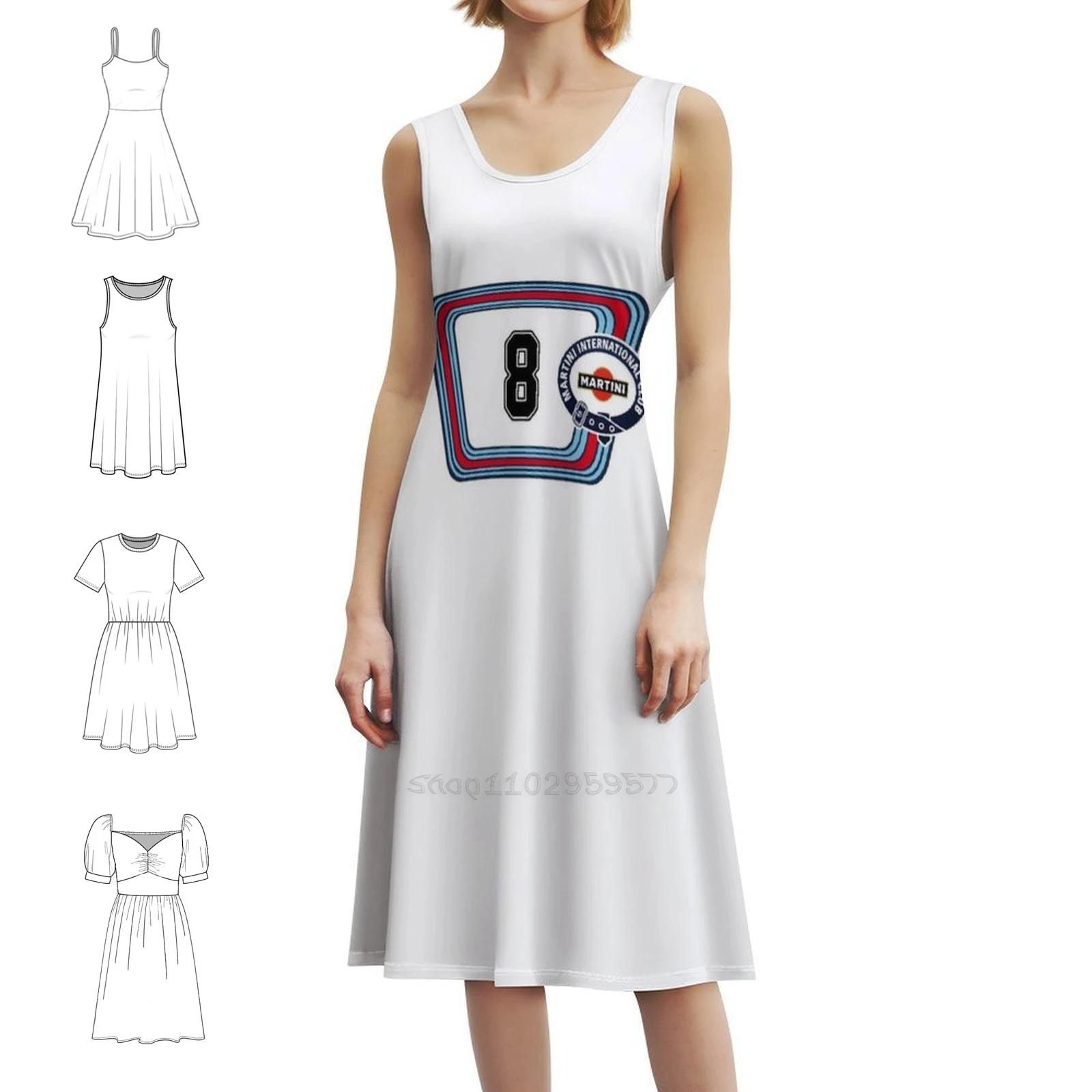Racing Rsr 1973 No.8 Women's Streetwear Party Dress Trendy Print Club Clothing For Female Rsr Racing Racing Stripes Le Mans 24
Racing Rsr 1973 No.8 Women's Streetwear Party Dress Trendy Print Club Clothing For Female Rsr Racing Racing Stripes Le Mans 24