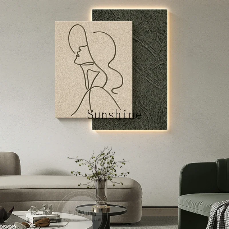 Living room decorative painting minimalist sofa background wall hanging painting
Living room decorative painting minimalist sofa background wall hanging painting