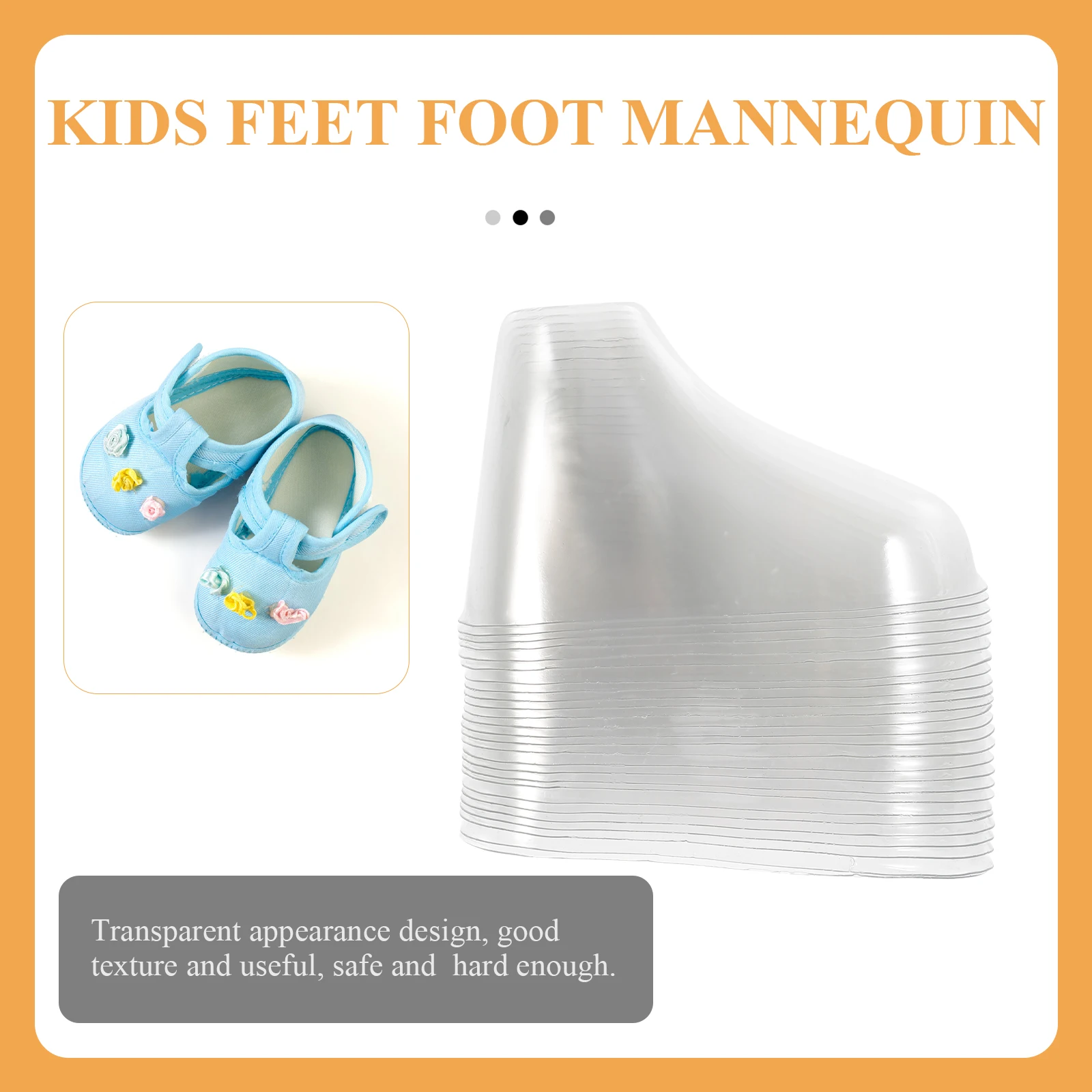 40 Pcs Shoe Stretcher Insert Foot Mannequin for Socks Shaper Transparent Molds Boots Child
40 Pcs Shoe Stretcher Insert Foot Mannequin for Socks Shaper Transparent Molds Boots Child