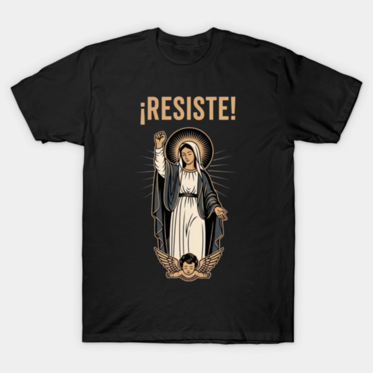 2026 Resiste Virgin Mary Fist Cotton Motorcycle T Shirt Men Women Basic Short Sleeve Daily Casual Wear Clothes
2026 Resiste Virgin Mary Fist Cotton Motorcycle T Shirt Men Women Basic Short Sleeve Daily Casual Wear Clothes