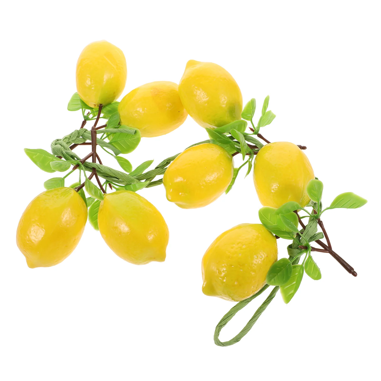 8 Heads Yellow Lemon Garland Artificial Fruits Home Decor Plastic Simulation Lemon String Fake Lemons Table Centerpieces
8 Heads Yellow Lemon Garland Artificial Fruits Home Decor Plastic Simulation Lemon String Fake Lemons Table Centerpieces