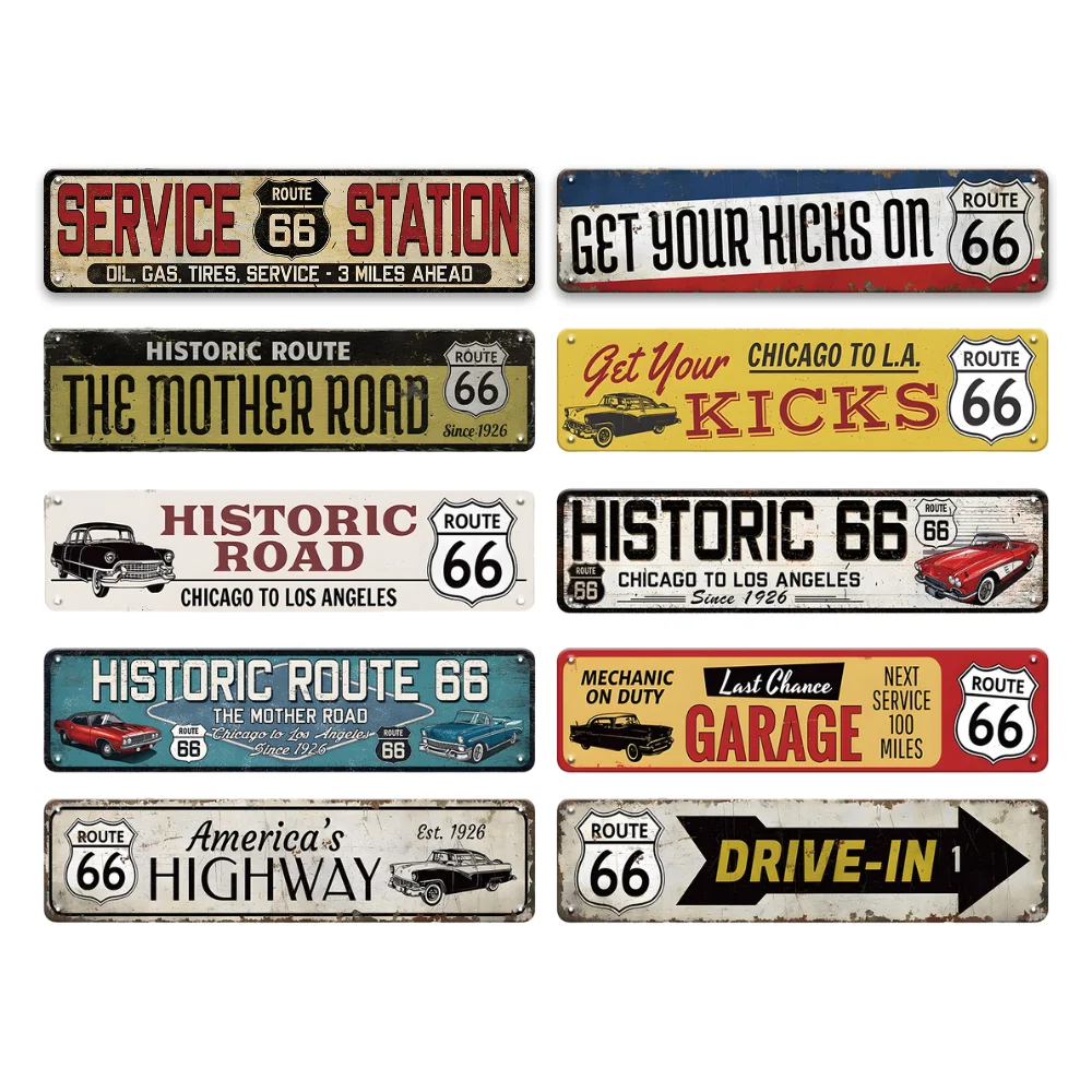 Route 66 Motor Oil Esso Gulf Metal Tin Signs Poster Plate Wall Decor for Bars Garage Man Cave Cafe Club Retro Posters Plaque
Route 66 Motor Oil Esso Gulf Metal Tin Signs Poster Plate Wall Decor for Bars Garage Man Cave Cafe Club Retro Posters Plaque