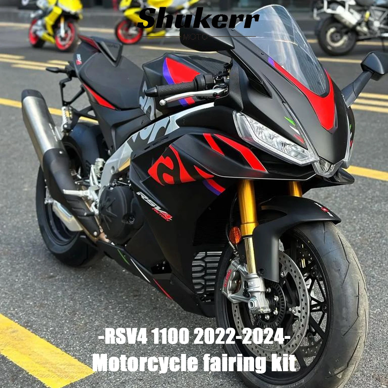 Fit for Aprilia Rsv4 1100 2022 2023 2024 New Abs Motorcycle Plastic Fairing Kit Injection Mold Bodywork Panel Kit
Fit for Aprilia Rsv4 1100 2022 2023 2024 New Abs Motorcycle Plastic Fairing Kit Injection Mold Bodywork Panel Kit