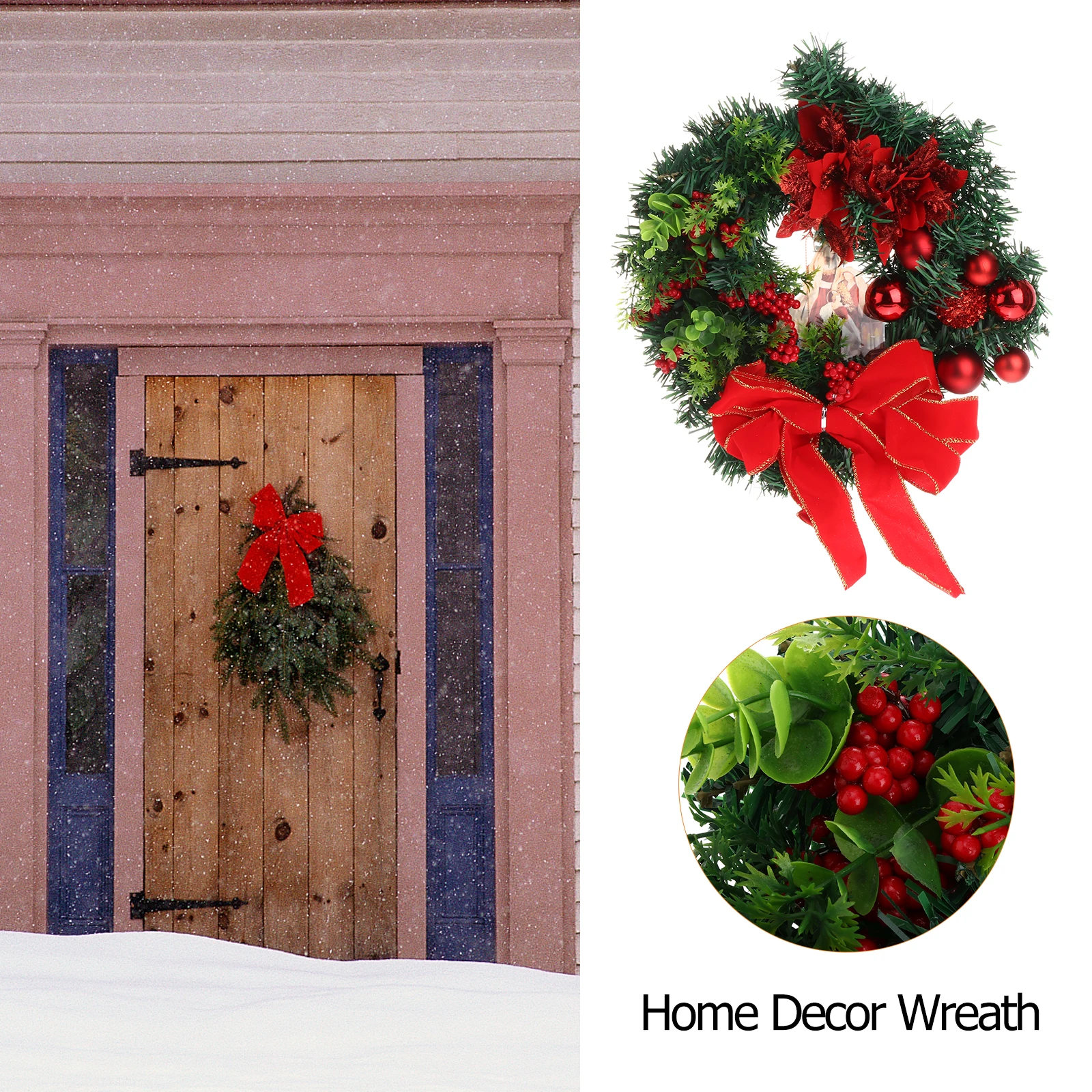 Christmas Wreath Jesus Decorative Plastic Door Hanging Home Festive Atmosphere Holiday Supply Premium Material
Christmas Wreath Jesus Decorative Plastic Door Hanging Home Festive Atmosphere Holiday Supply Premium Material