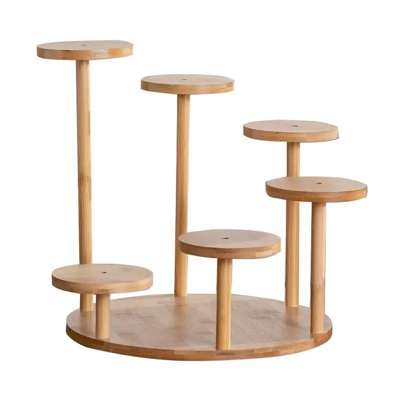 Bamboo Desktop Shelf for Organizing and Displaying Potted Plants, Perfume, Cosmetics, Toy Models
Bamboo Desktop Shelf for Organizing and Displaying Potted Plants, Perfume, Cosmetics, Toy Models