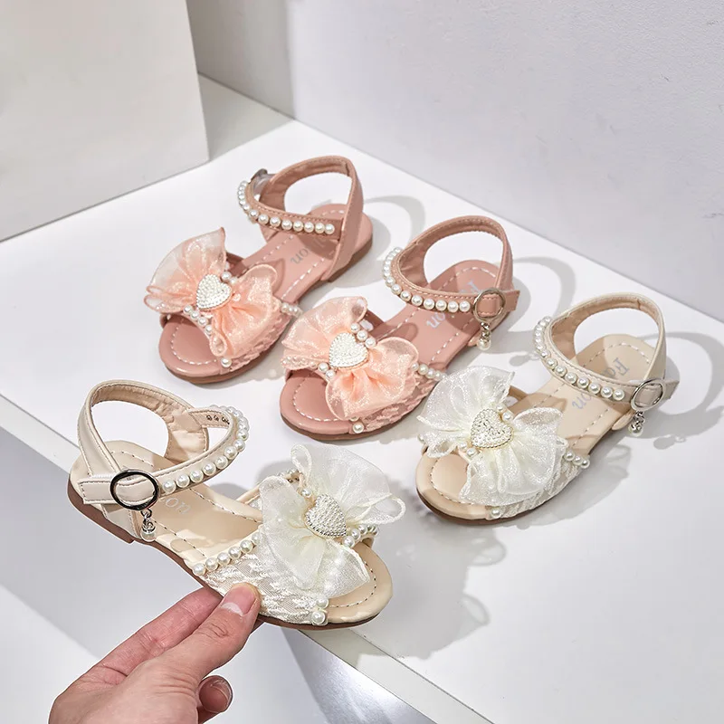 Girls Sandals Children New Fashion Little Princess Flat Elegant Houndstooth Crown Pearls Chic Kids Open-toe Mary Janes for Party
Girls Sandals Children New Fashion Little Princess Flat Elegant Houndstooth Crown Pearls Chic Kids Open-toe Mary Janes for Party