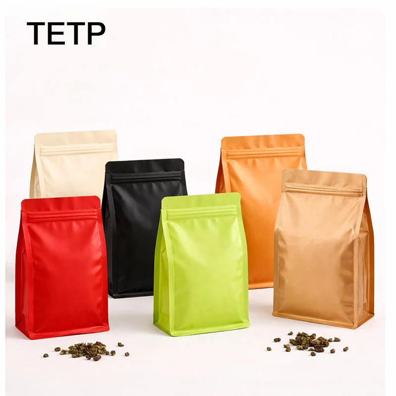 TETP 50pcs Portable Reusable Pouches Aluminum Foil Moisture-Proof Durable Gift Packaging Various Gift Packaging Coffee Beans
TETP 50pcs Portable Reusable Pouches Aluminum Foil Moisture-Proof Durable Gift Packaging Various Gift Packaging Coffee Beans