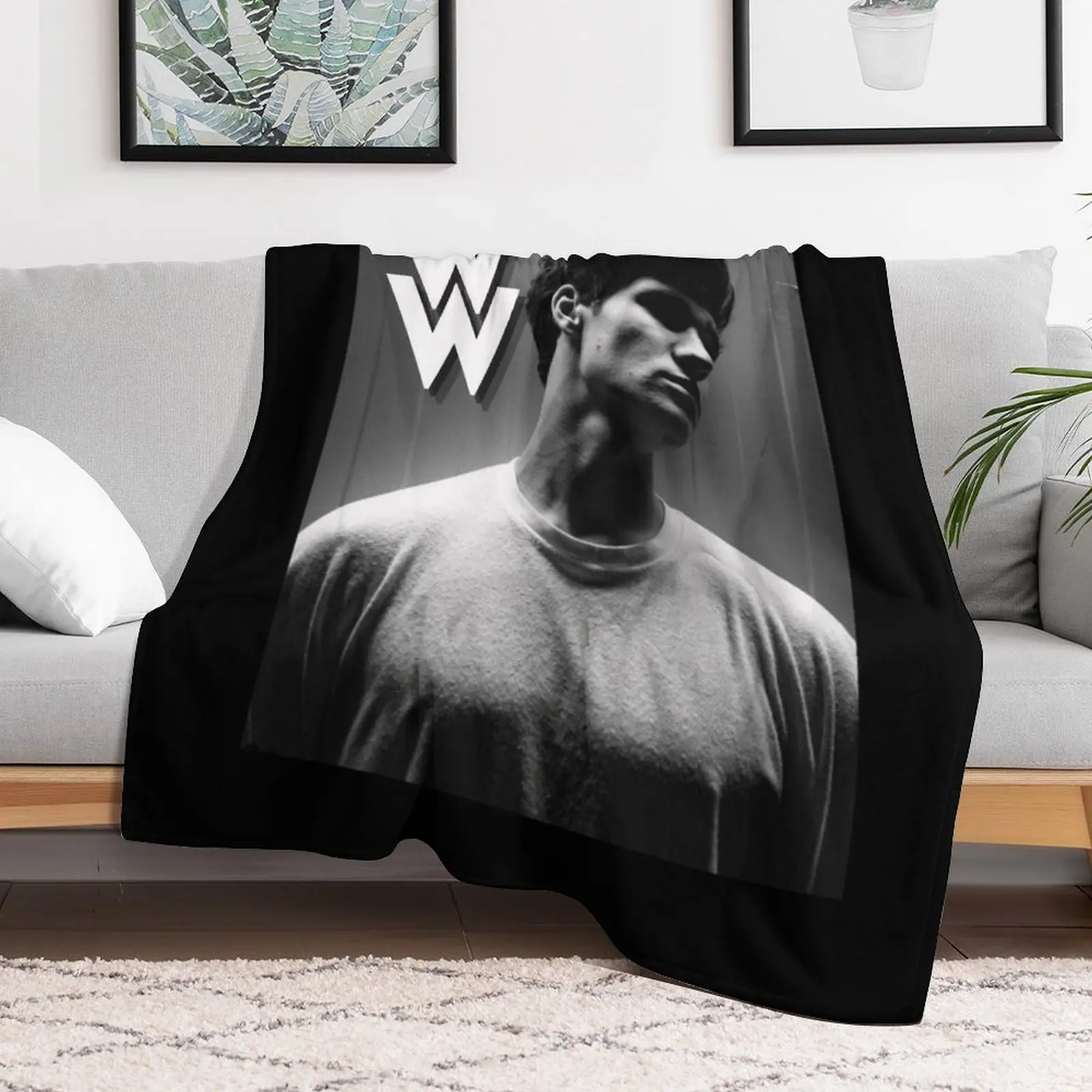 Wincent Weiss Black & white Throw Blanket Winter beds Hair Thermal Blankets
Wincent Weiss Black & white Throw Blanket Winter beds Hair Thermal Blankets