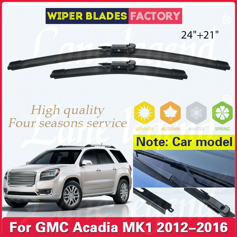 For GMC Acadia MK 1 2012 2013 2014 2015 2016 Wiper Front Wiper Blades Windshield Windscreen Clean Window Rain Brushes 24"+21"
For GMC Acadia MK 1 2012 2013 2014 2015 2016 Wiper Front Wiper Blades Windshield Windscreen Clean Window Rain Brushes 24"+21"
