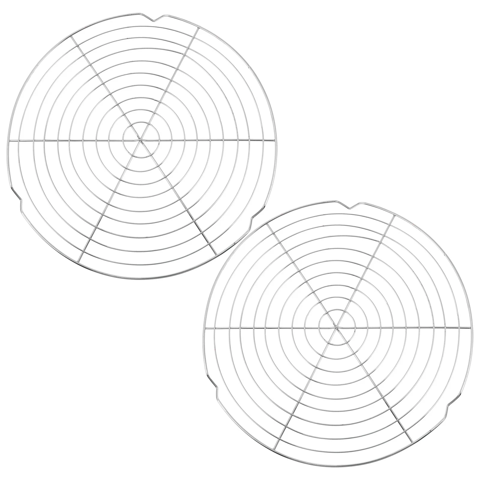 2pcs Cooling Stainless Steel Large Capacity For Cake Cookies Baking Tools Kitchen Cooling Rack Bakery Rack Roasting Bread Drying
2pcs Cooling Stainless Steel Large Capacity For Cake Cookies Baking Tools Kitchen Cooling Rack Bakery Rack Roasting Bread Drying