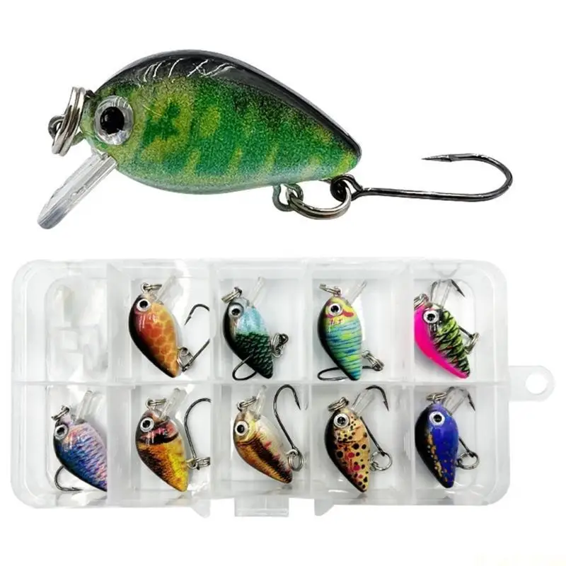 M5TC Crankbait Fishing Lures, 1.1Inch 2.8cm Bionic Fishing Lures, Fishing Hard Baits Topwater Lures Trout Bass Fishing Lures
M5TC Crankbait Fishing Lures, 1.1Inch 2.8cm Bionic Fishing Lures, Fishing Hard Baits Topwater Lures Trout Bass Fishing Lures