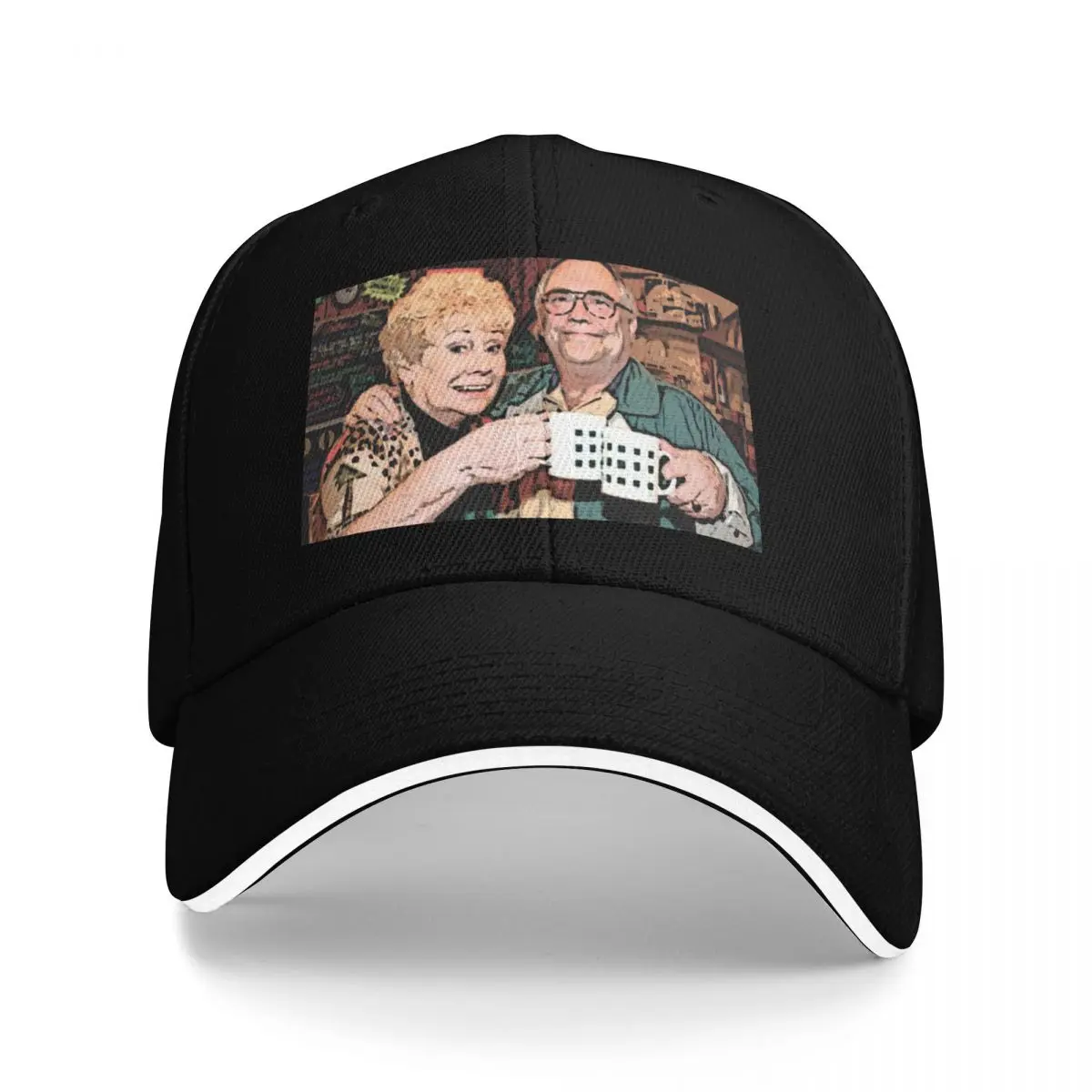 Vera and Jack Duckworth - Coronation Street Baseball Cap sun caps Custom Cap Women's Beach Visor Men's
Vera and Jack Duckworth - Coronation Street Baseball Cap sun caps Custom Cap Women's Beach Visor Men's