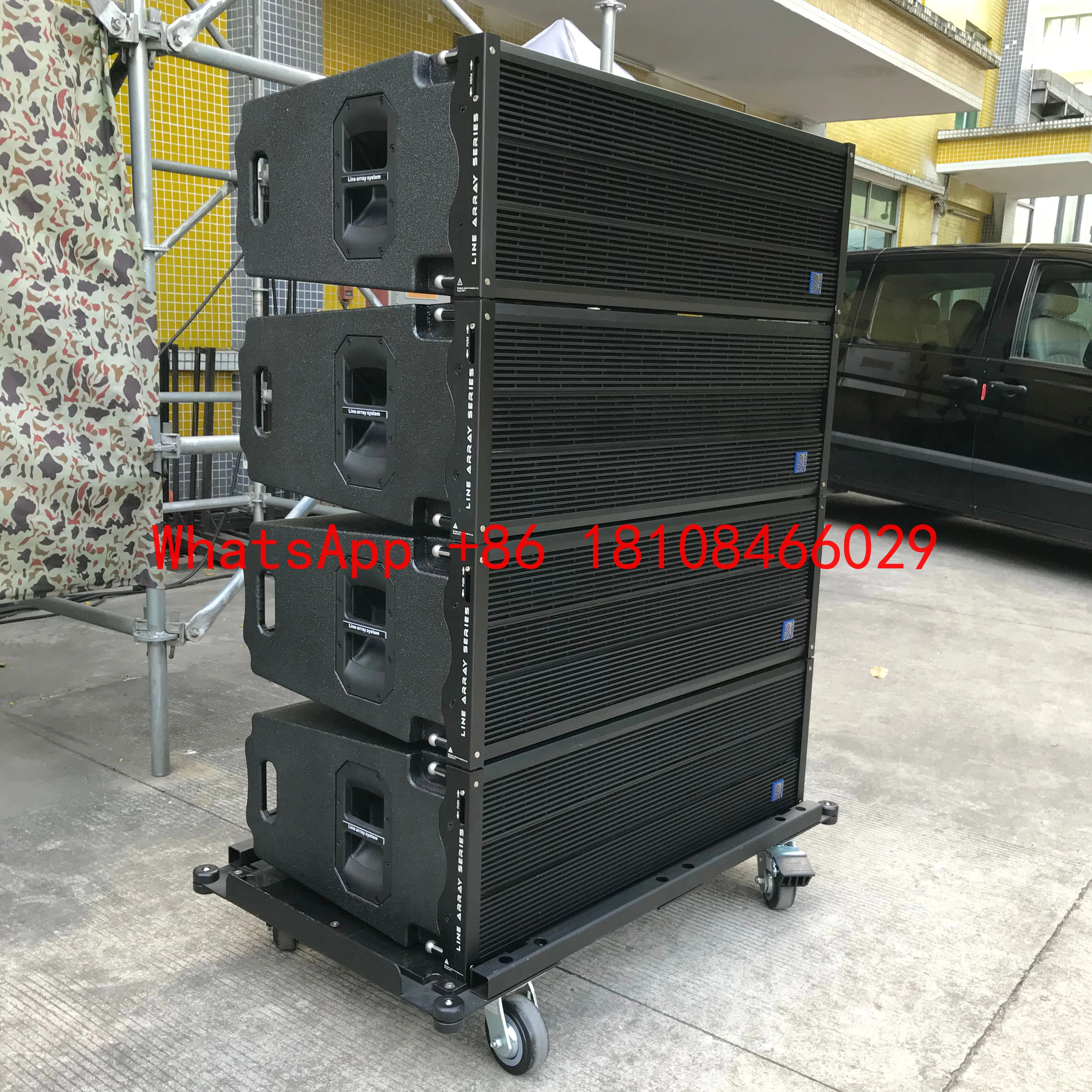 Boutum Professional Audio PA Speaker 3 Way Dual 12 Inch Outdoor Concert Line Array Long Throw with Neodymium Magnet
Boutum Professional Audio PA Speaker 3 Way Dual 12 Inch Outdoor Concert Line Array Long Throw with Neodymium Magnet
