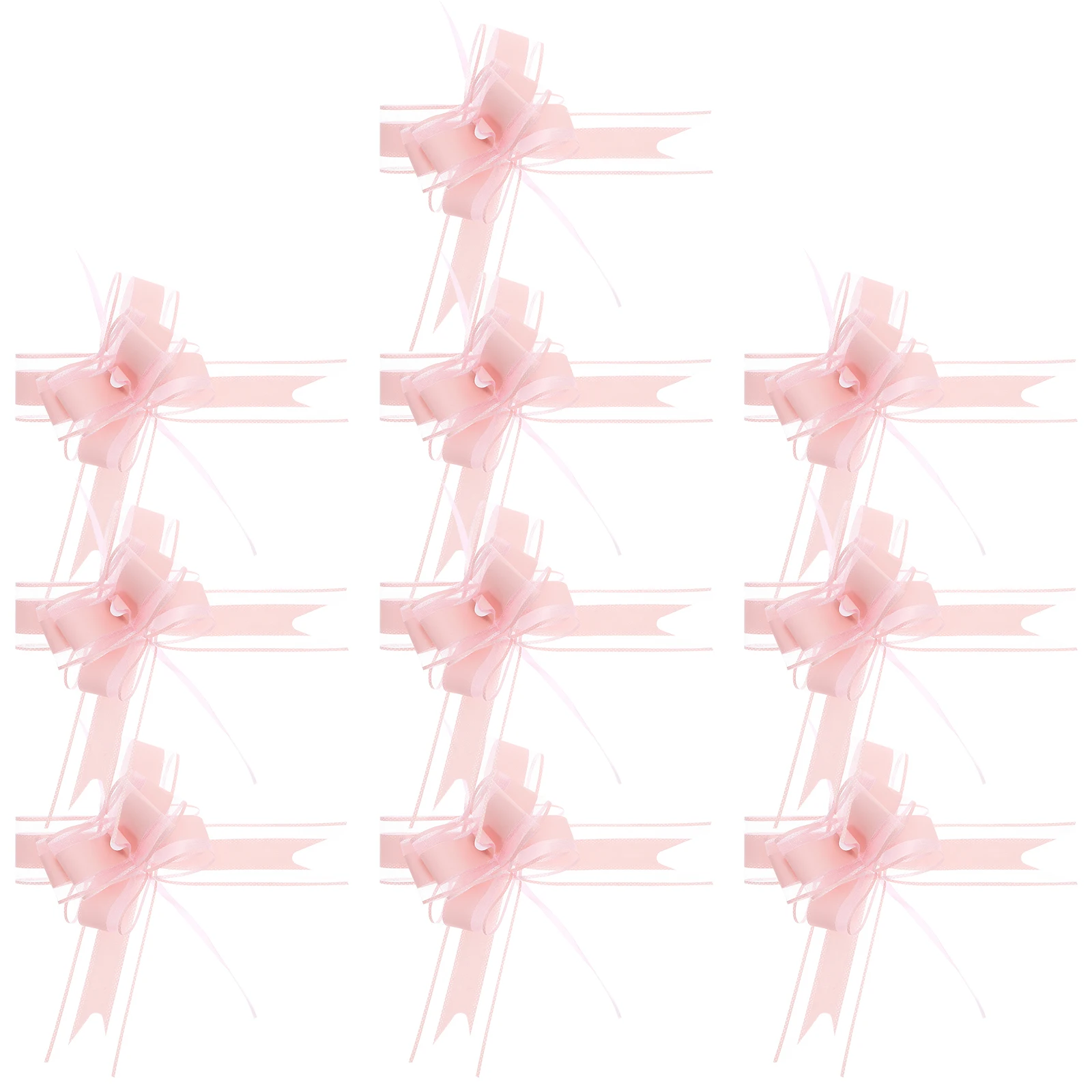 10pcs Pull Bows Decorative Wedding Car Flowers Snow Yarn Ribbon Bowknots Pink Easy Use Festive Gift Packaging Box Bag
10pcs Pull Bows Decorative Wedding Car Flowers Snow Yarn Ribbon Bowknots Pink Easy Use Festive Gift Packaging Box Bag